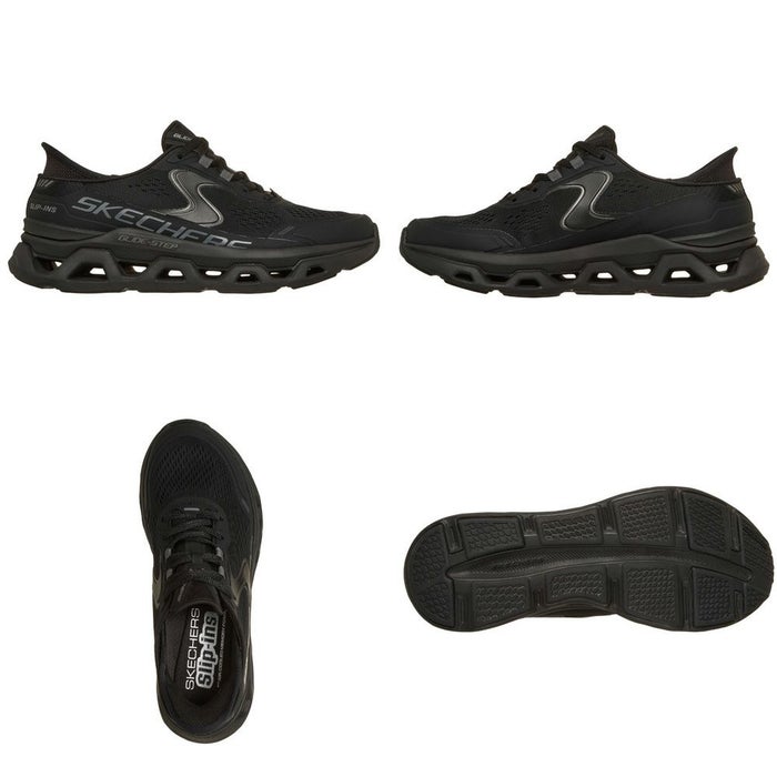 スケッチャーズ スリップインズ レディース SKECHERS Slip-ins スリッポン ハンズフリー スニーカー 黒 厚底 ウォーキングシューズ 靴 グライドステップ アルタス 150510 紐靴 ノーマル幅
