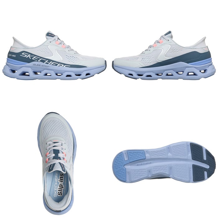 スケッチャーズ スリップインズ レディース スニーカー 厚底 ハンズフリー シューズ SKECHERS Slip-ins スリッポン 黒 ウォーキングシューズ 靴 グライドステップ アルタス 150510 紐靴 黒 ノーマル幅 履きやすい 歩きやすい
