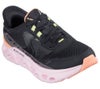 スケッチャーズ スリップインズ レディース スニーカー 厚底 ハンズフリー シューズ SKECHERS Slip-ins スリッポン 黒 ウォーキングシューズ 靴 グライドステップ アルタス 150510 紐靴 黒 ノーマル幅 履きやすい 歩きやすい