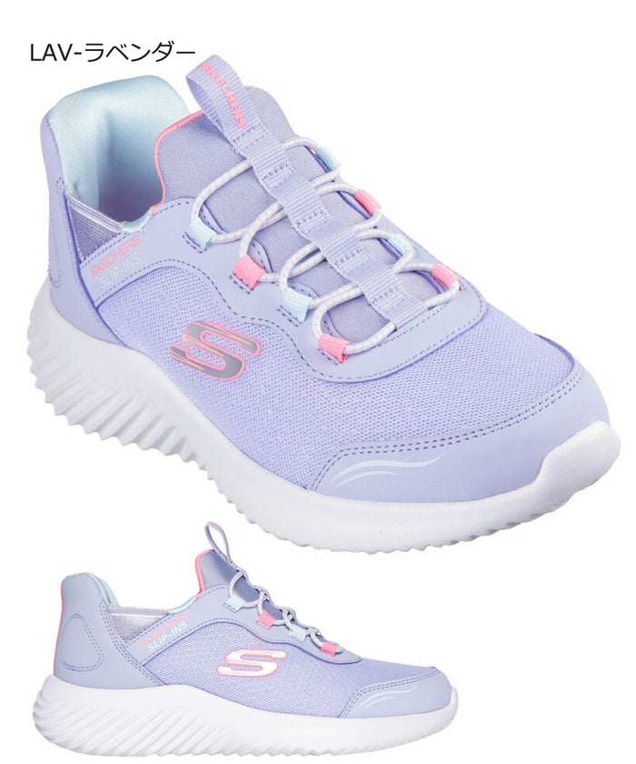 スケッチャーズ スリップインズ キッズ ジュニア スニーカー 男の子 女の子 運動靴 黒 ハンズフリー SKECHERS Slip-ins BOUNDER バウンダー ノーマル幅 403822N 403822L 303585N 303585L
