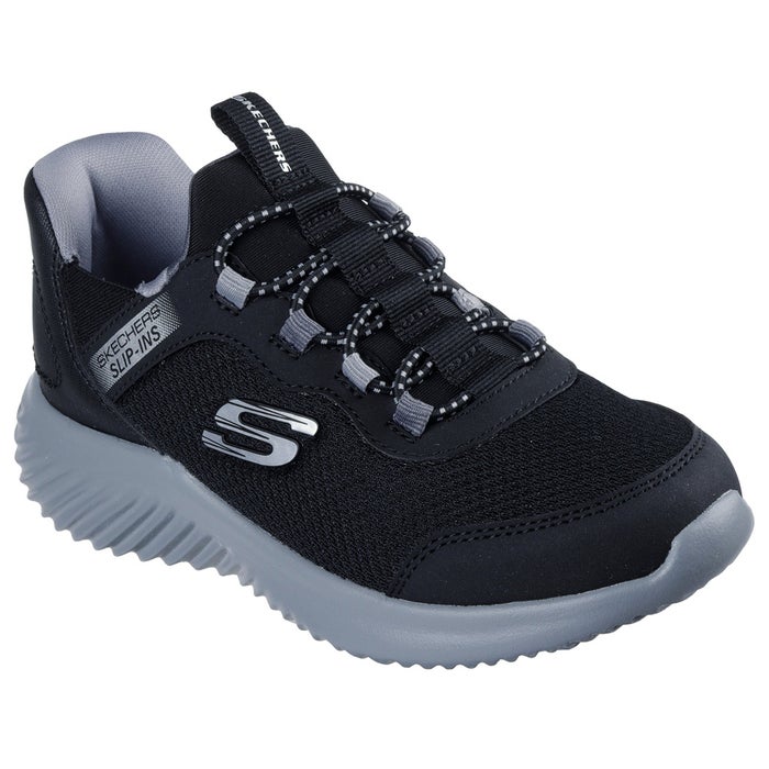 スケッチャーズ スリップインズ キッズ ジュニア スニーカー 男の子 女の子 運動靴 黒 ハンズフリー SKECHERS Slip-ins BOUNDER バウンダー ノーマル幅 403822N 403822L 303585N 303585L