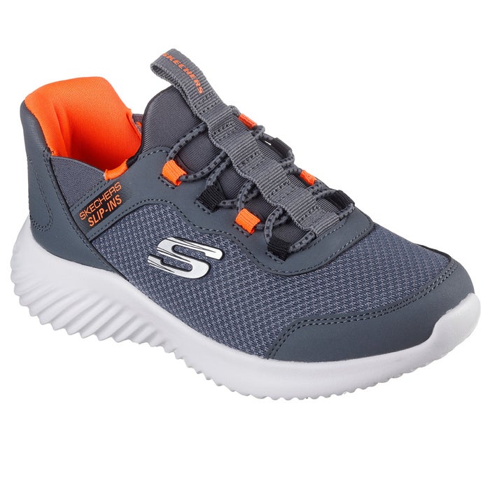 スケッチャーズ スリップインズ キッズ ジュニア スニーカー 男の子 女の子 運動靴 黒 ハンズフリー SKECHERS Slip-ins BOUNDER バウンダー ノーマル幅 403822N 403822L 303585N 303585L