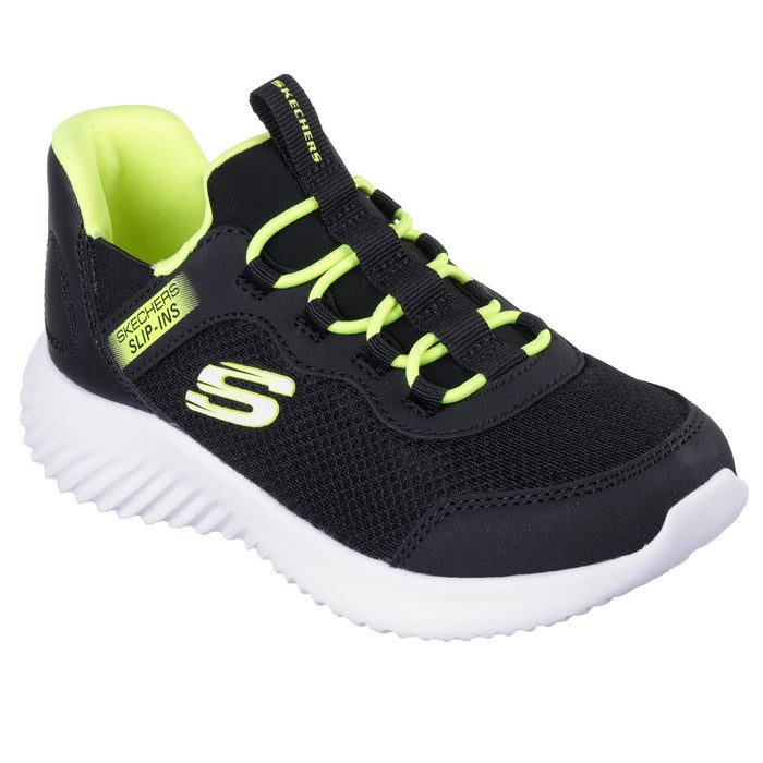 スケッチャーズ スリップインズ キッズ ジュニア スニーカー 男の子 女の子 運動靴 黒 ハンズフリー SKECHERS Slip-ins BOUNDER バウンダー ノーマル幅 403822N 403822L 303585N 303585L