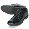 ビジネスシューズ 防水 幅広 5E EEEEE ゆったり 黒 メンズ 紳士 仕事 通勤 リクルート プレーントゥ ローファー Uチップ 合皮 Parade 4101 4102 4103 4104