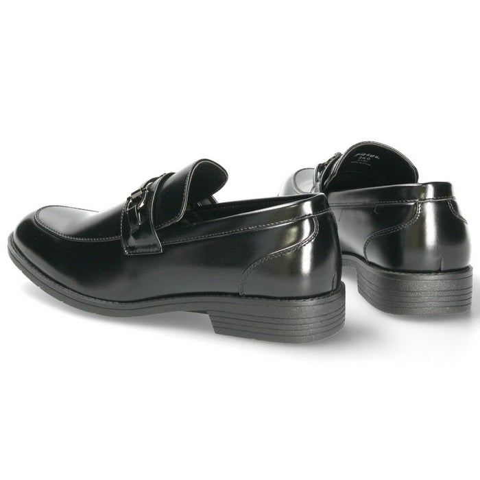 ビジネスシューズ 防水 幅広 5E EEEEE ゆったり 黒 メンズ 紳士 仕事 通勤 リクルート プレーントゥ ローファー Uチップ 合皮 Parade 4101 4102 4103 4104