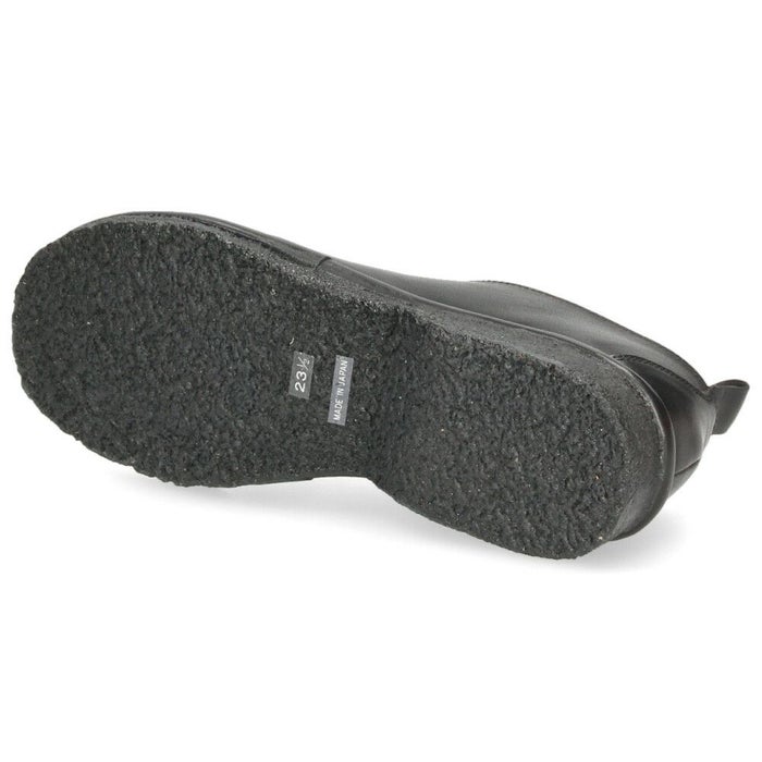 サヤ SAYA 靴 ラボキゴシ スリッポン レディース クレープ本革 51203 スリッポンシューズ ラウンドトウ プラット製法 日本製