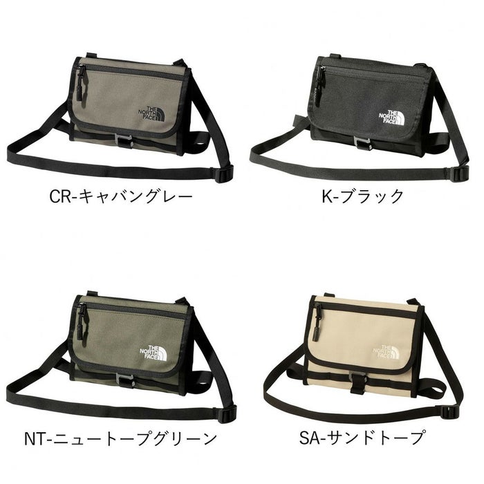 ノースフェイス バッグ ショルダー 小型 メンズ レディース ショルダーバッグ 斜め掛け サコッシュ 軽量 1L フィルデンス ギアミュゼット NM82206 黒 THE NORTH FACE 