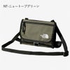 ノースフェイス バッグ ショルダー 小型 メンズ レディース ショルダーバッグ 斜め掛け サコッシュ 軽量 1L フィルデンス ギアミュゼット NM82206 黒 THE NORTH FACE 