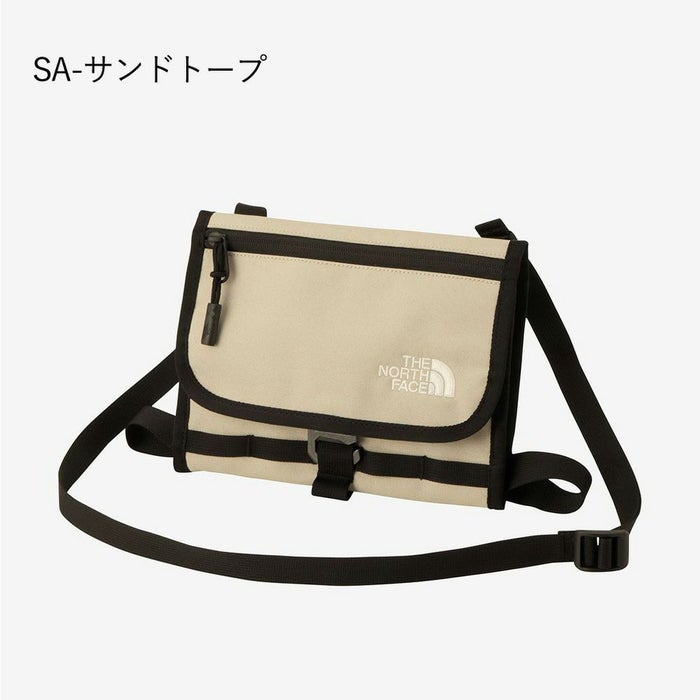 ノースフェイス バッグ ショルダー 小型 メンズ レディース ショルダーバッグ 斜め掛け サコッシュ 軽量 1L フィルデンス ギアミュゼット NM82206 黒 THE NORTH FACE 