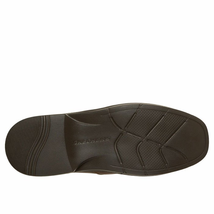 スケッチャーズ スリップインズ メンズ SKECHERS Slip-ins ビジネスシューズ スリッポン ハンズフリー リラックスドフィット 205169 BLK COG ブラック コニャック 履きやすい 靴 ノーマル幅 つま先幅広