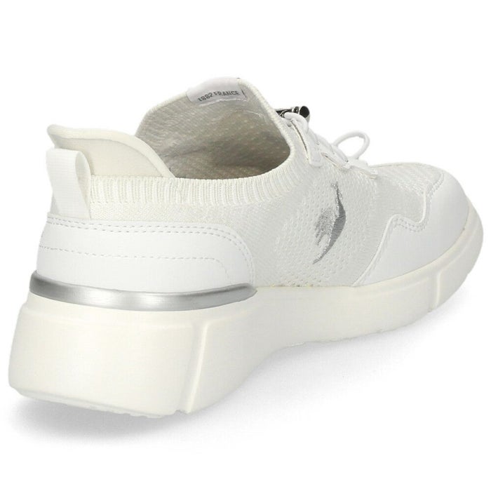 ルコック スポルティフ レディース スリッポン 履きやすい 軽量 3E相当 屈曲 LECOQ LCS ロワール 幅広 ワイド 軽い QL3XJC01 ブラック ホワイト ベージュ グレーシルバー ゴム紐 さっと履ける すぐ履ける 消臭 はっ水 バンジーレース ドローコード きれいめ