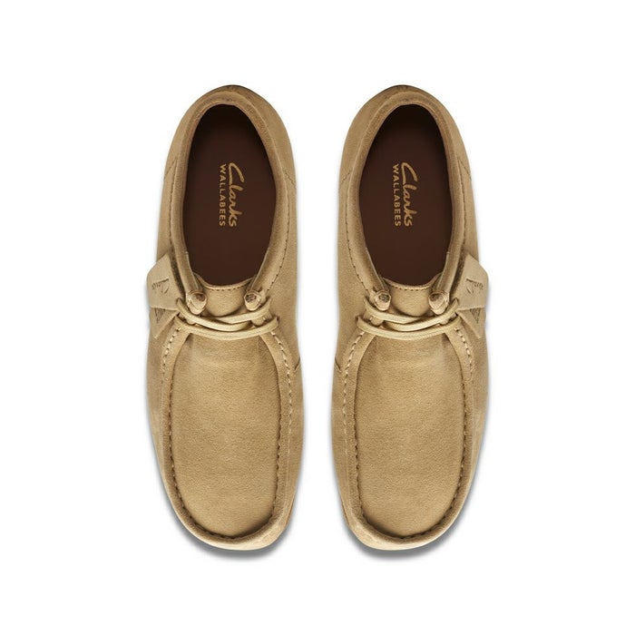 クラークス ワラビー エヴォ ウォータープルーフ 靴 モカシン 防水 撥水 26177832 26177833 26177834 Clarks