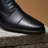 クラークス ビジネス レザー 本革 メンズ Tilden Cap ティルデンキャップ ドレスシューズ  レースアップ 紳士靴 外羽根 ストレートチップ 冠婚葬祭 ブラック 黒 Clarks 26110309 抗菌 防臭