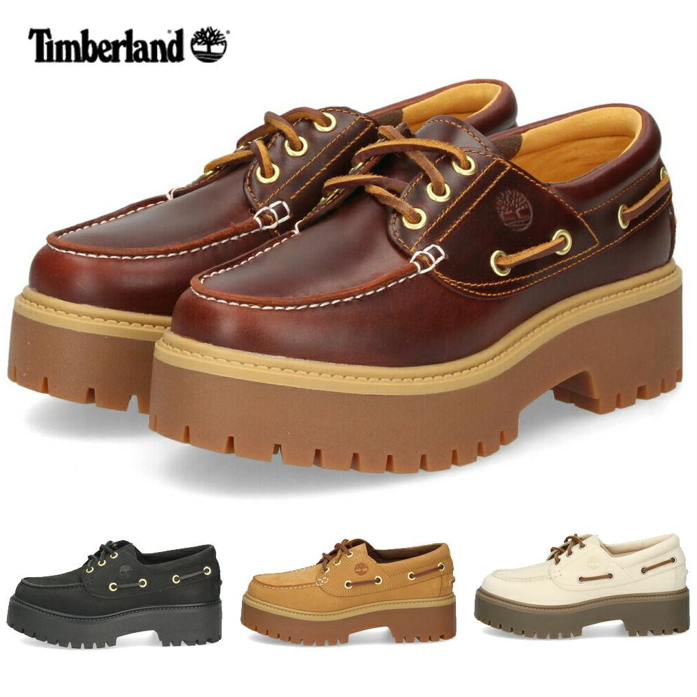 Timberland ストーン ストリート ボート シューズ レディース