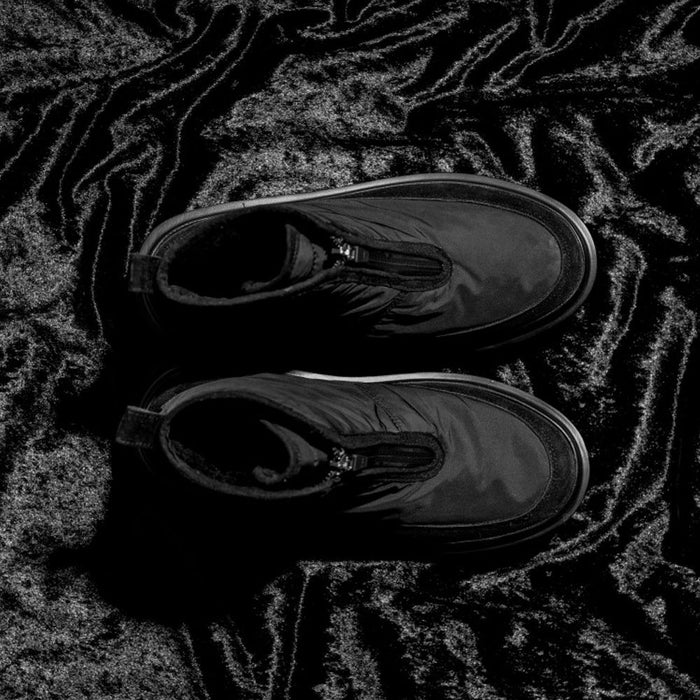 【正規販売店】 SUBU スブ メンズ カマン ウィンターブーツ KAMAN Winter Boots ブラック 黒 厚底 起毛 ボア 暖かい 防寒 秋冬 ショート シューズ 靴 SK122 SK123 SK124