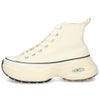 コンバース レディース スニーカー ハイカット 厚底 レースアップ オールスター サージトレーナー SURGETRAINER HI CONVERSE ALL STAR 312401 312402 オフホワイト ブラック 紐靴 黒 白 カジュアル シンプル レトロスポーティ シューズ