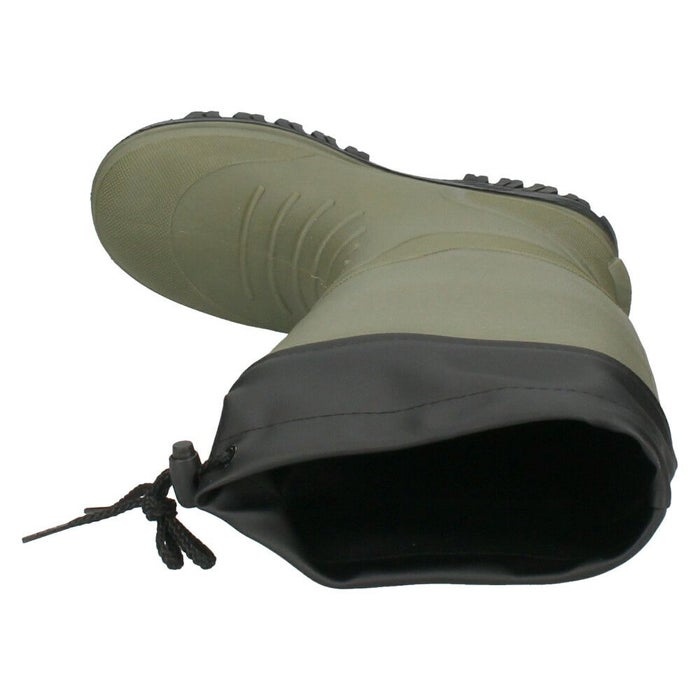 長靴 メンズ ロング 軽量 農作業 屈曲性 柔軟性 雪 滑りにくい 除雪 レインブーツ ガーデニング Parade 5901 ブラック 黒 カーキ ネイビー