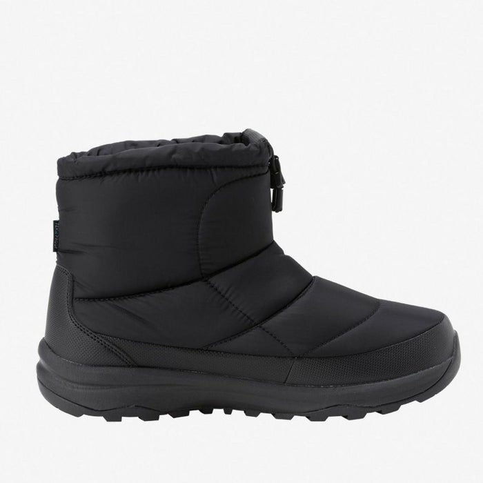 ノースフェイス メンズ レディース ブーツ 防水 ヌプシ ブーティ ウォータープルーフ ロゴ ショート アークティックグリップ NF52485 防滑 保温 撥水 靴 シューズ 黒 ブラック グレー THE NORTH FACE