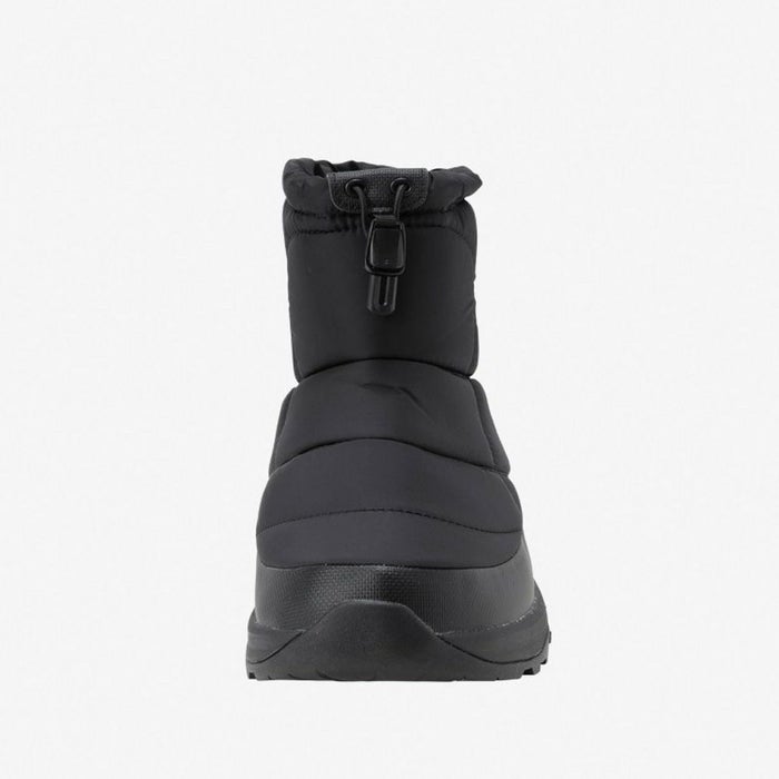 ノースフェイス メンズ レディース ブーツ 防水 ヌプシ ブーティ ウォータープルーフ ロゴ ショート アークティックグリップ NF52485 防滑 保温 撥水 靴 シューズ 黒 ブラック グレー THE NORTH FACE