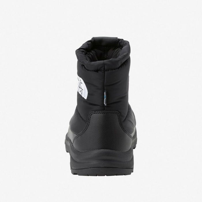 ノースフェイス メンズ レディース ブーツ 防水 ヌプシ ブーティ ウォータープルーフ ロゴ ショート アークティックグリップ NF52485 防滑 保温 撥水 靴 シューズ 黒 ブラック グレー THE NORTH FACE