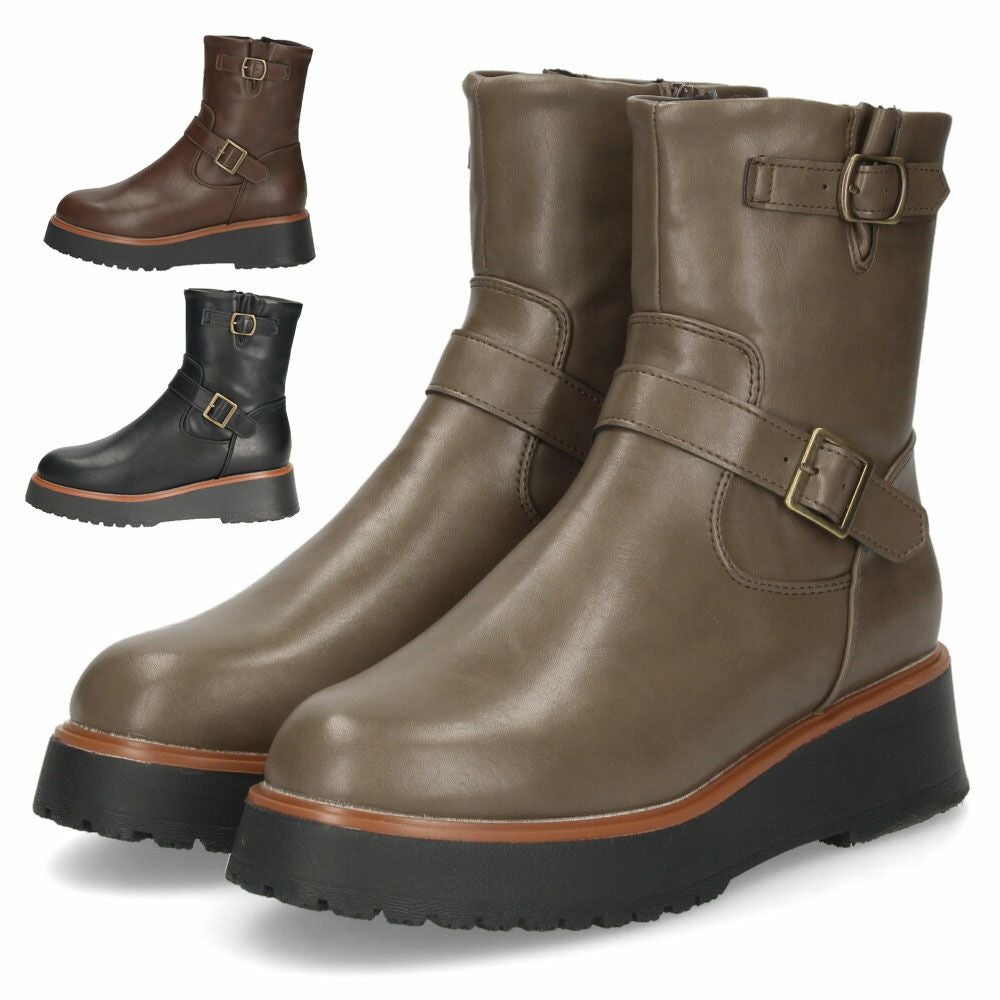 NICO ショートブーツ 83041 レディース