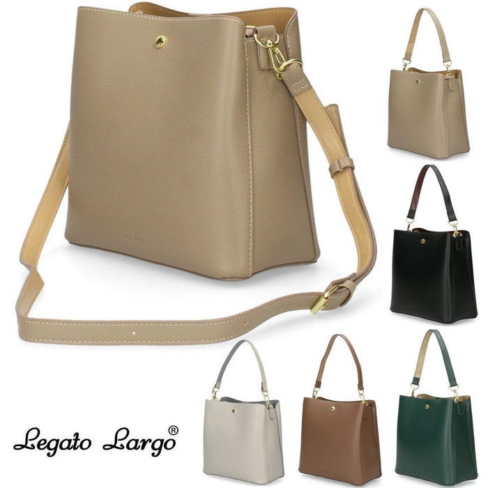 バッグ レディース ショルダー 2WAY ハンドバッグ 軽量 小さめ A5 斜め掛け 肩掛け ショルダーバッグ おしゃれ 軽い かばん  レガートラルゴ 3373 Legato Largo