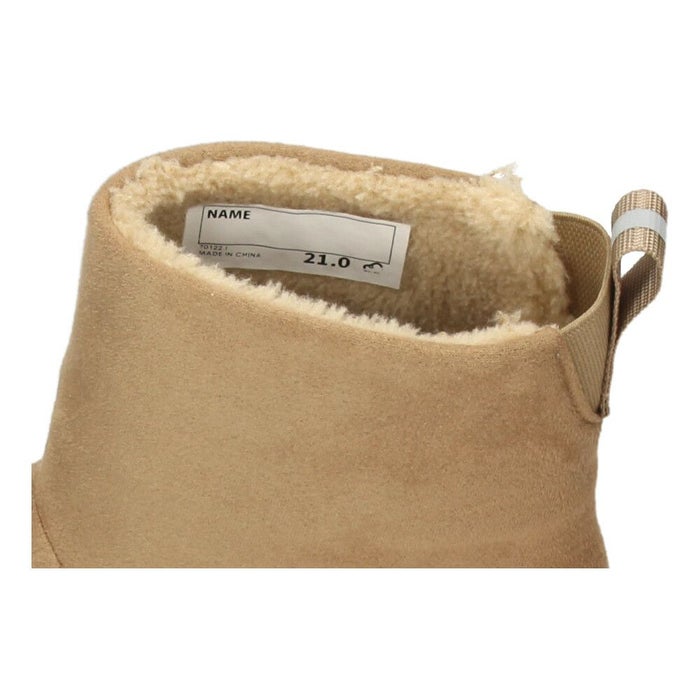 パンジー ムイモイ ブーツ キッズ ジュニア 女の子 おしゃれ かわいい 3cm防水 あたたかい 軽い すべりにくい 抗菌 防臭 スエード調 ボア ブラック 黒 ベージュ Pansy MUIMOI MM1003