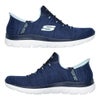 スケッチャーズ スリップインズ レディース スリッポン ハンズフリー SKECHERS Slip-ins 150264 サミッツ エブリデイ セット SUMMITS EVERYDAY SET ノーマル幅 スニーカー 靴 ゴム紐