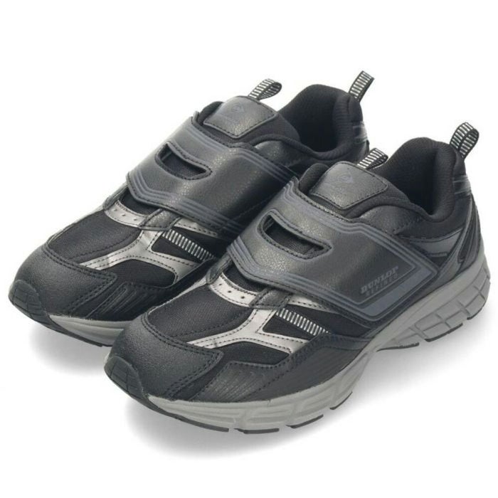 ダンロップ スニーカー メンズ 靴 ウォーキングシューズ 幅広 軽い 撥水 ダンロップリファインド DM2021 M2021 ホワイト ブラック ベージュ 黒 白 ベルクロ 面ファスナー DUNLOP REFINED