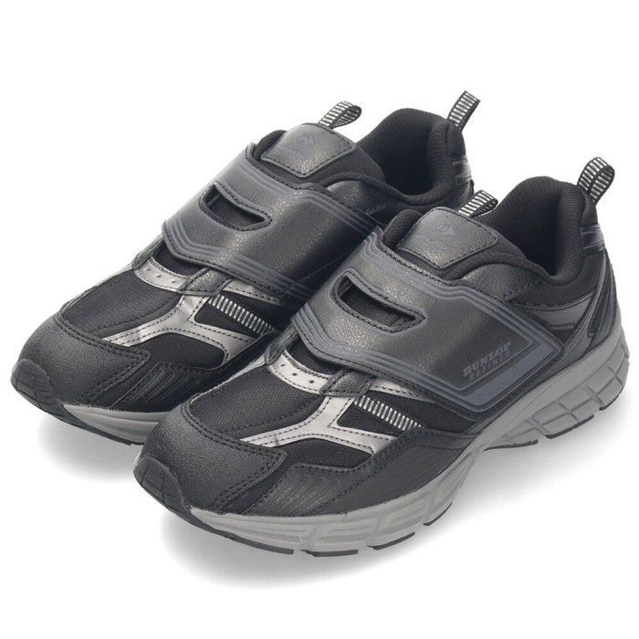 ダンロップ スニーカー メンズ 靴 ウォーキングシューズ 幅広 軽い 撥水 ダンロップリファインド DM2021 M2021 ホワイト ブラック ベージュ グレー 黒 白 ベルクロ 面ファスナー DUNLOP REFINED