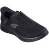 スケッチャーズ スリップインズ メンズ スニーカー 幅広 ハンズフリー スリッポン ウォーキングシューズ SKECHERS Slip-ins ゴーウォーク フレックス ハンズ アップ 216324WW ブラック グレー ブラウン 履きやすい 靴 ゴム紐 5E相当 黒