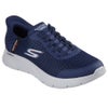 スケッチャーズ スリップインズ メンズ スニーカー 幅広 ハンズフリー スリッポン ウォーキングシューズ SKECHERS Slip-ins ゴーウォーク フレックス ハンズ アップ 216324WW ブラック グレー ブラウン 履きやすい 靴 ゴム紐 5E相当 黒