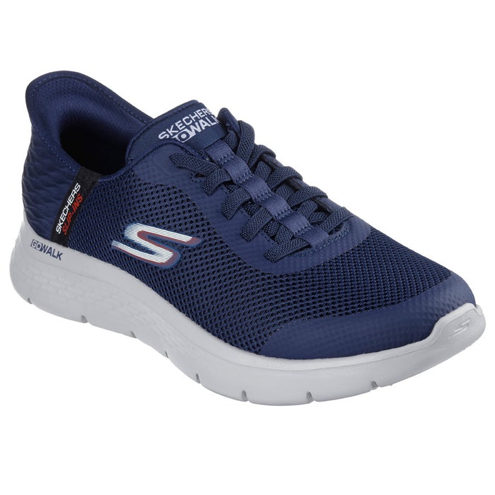 スケッチャーズ スリップインズ メンズ スニーカー 幅広 ハンズフリー スリッポン ウォーキングシューズ SKECHERS Slip-ins ゴーウォーク フレックス ハンズ アップ 216324WW ブラック グレー ブラウン 履きやすい 靴 ゴム紐 5E相当 黒