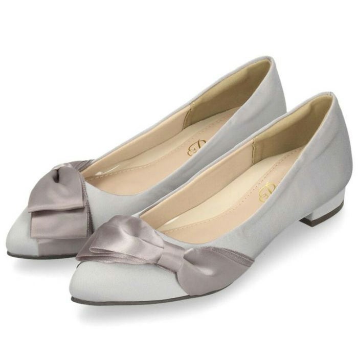 パーティ フォーマル パンプス 痛くない レディース アーモンドトゥ 極ふわっ ドレス ローヒール ２cm ブラック ベージュ シルバー Parade 24008