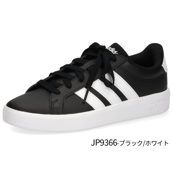 アディダス グランドコート 3.0 J adidas スニーカー キッズ レディース KK3791 KJ4367 JP9365 JP9366 JP9110 JQ1978 JP9363 KI7201 GRAND COURT 3.0 J ジュニア ホワイト ブラック 靴