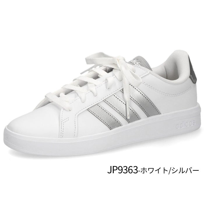 アディダス グランドコート 3.0 J adidas スニーカー キッズ レディース KK3791 KJ4367 JP9365 JP9366 JP9110 JQ1978 JP9363 KI7201 GRAND COURT 3.0 J ジュニア ホワイト ブラック 靴