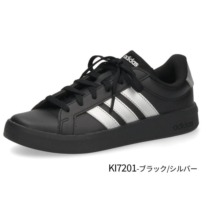 アディダス グランドコート 3.0 J adidas スニーカー キッズ レディース KK3791 KJ4367 JP9365 JP9366 JP9110 JQ1978 JP9363 KI7201 GRAND COURT 3.0 J ジュニア ホワイト ブラック 靴