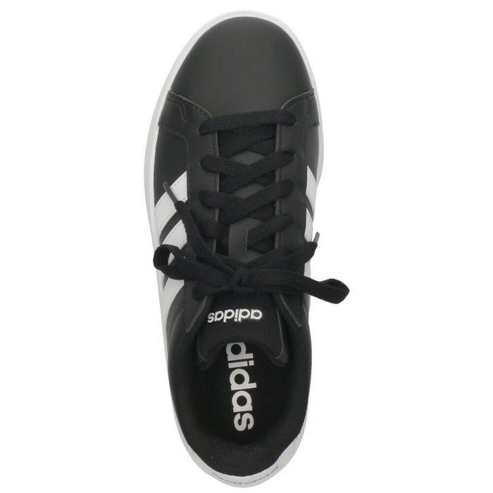 アディダス グランドコート 3.0 J adidas スニーカー キッズ レディース KK3791 KJ4367 JP9365 JP9366 JP9110 GRAND COURT 3.0 J ジュニア ホワイト ブラック 靴 通学 通勤 タウンユース 軽量 シンプル