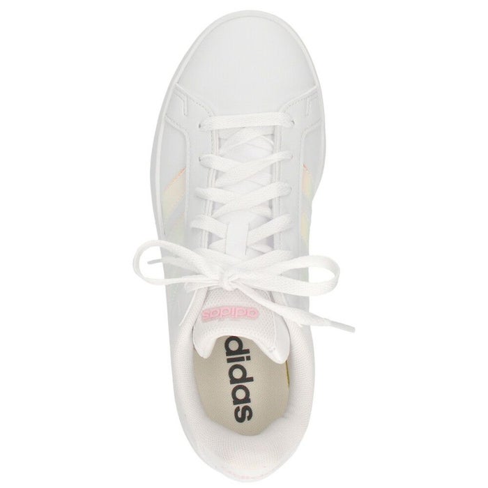 アディダス グランドコート 3.0 J adidas スニーカー キッズ レディース KK3791 KJ4367 JP9365 JP9366 JP9110 GRAND COURT 3.0 J ジュニア ホワイト ブラック 靴 通学 通勤 タウンユース 軽量 シンプル