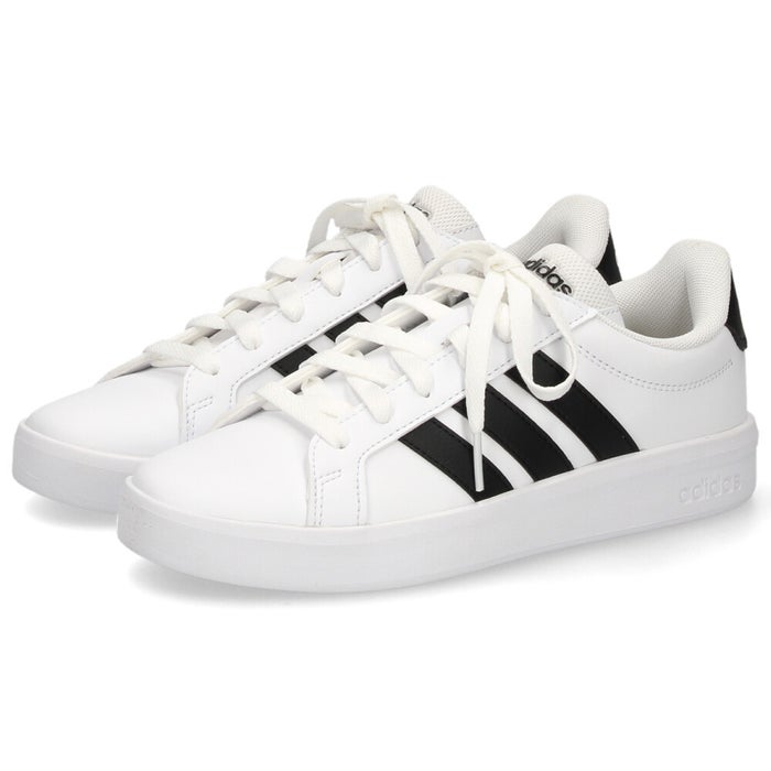 アディダス グランドコート 3.0 J adidas スニーカー キッズ レディース KK3791 KJ4367 JP9365 JP9366 JP9110 JQ1978 JP9363 KI7201 GRAND COURT 3.0 J ジュニア ホワイト ブラック 靴