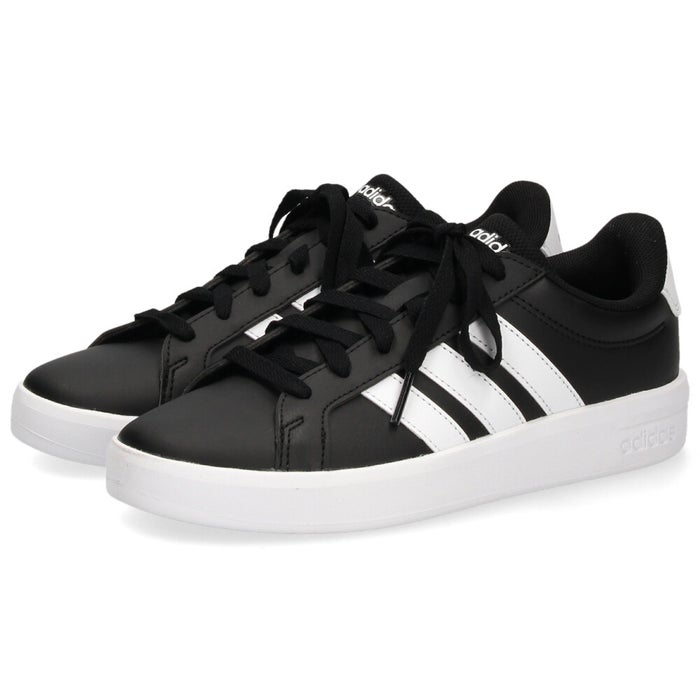 アディダス グランドコート 3.0 J adidas スニーカー キッズ レディース KK3791 KJ4367 JP9365 JP9366 JP9110 JQ1978 JP9363 KI7201 GRAND COURT 3.0 J ジュニア ホワイト ブラック 靴