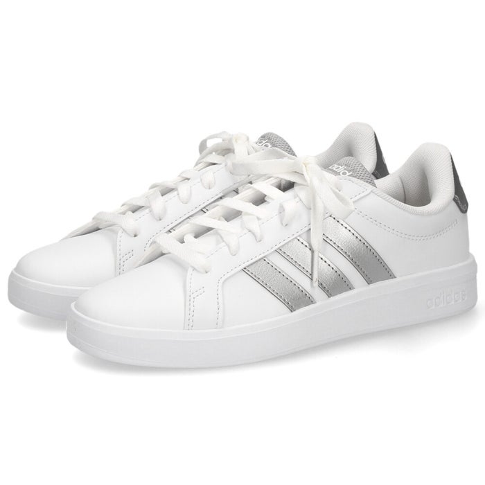 アディダス グランドコート 3.0 J adidas スニーカー キッズ レディース KK3791 KJ4367 JP9365 JP9366 JP9110 JQ1978 JP9363 KI7201 GRAND COURT 3.0 J ジュニア ホワイト ブラック 靴