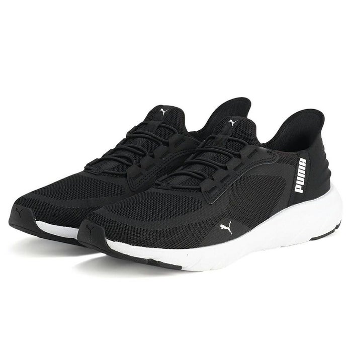PUMA プーマ レディース メンズ  スニーカー スリッポン 靴 311996 ソフトライド フレックスレース イーズイン ALT ワイド Softride Flexlace Ease In ALT Wide ランニングシューズ 幅広