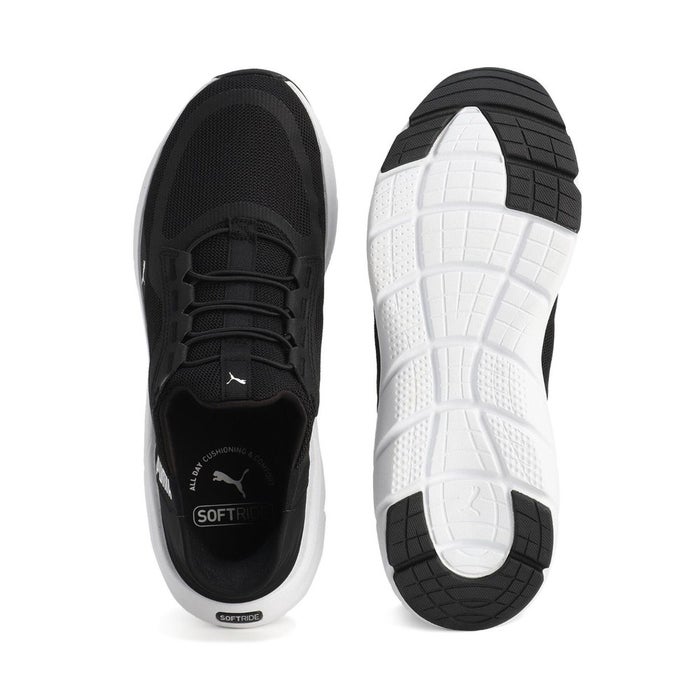 PUMA プーマ レディース メンズ  スニーカー スリッポン 靴 311996 ソフトライド フレックスレース イーズイン ALT ワイド Softride Flexlace Ease In ALT Wide ランニングシューズ 幅広