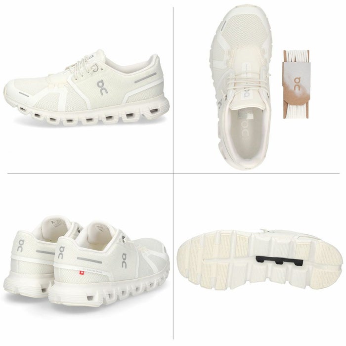 On Cloud6 レディース スニーカー オン クラウド6 シューズ スリッポン 黒 白 パール ホワイト ブラック 超軽量