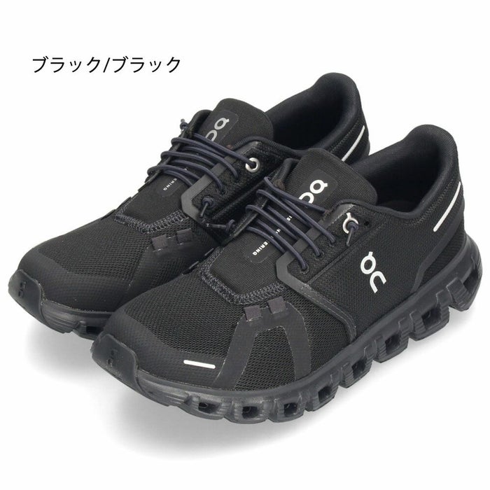 On Cloud6 レディース スニーカー オン クラウド6 シューズ スリッポン 黒 白 パール ホワイト ブラック 超軽量