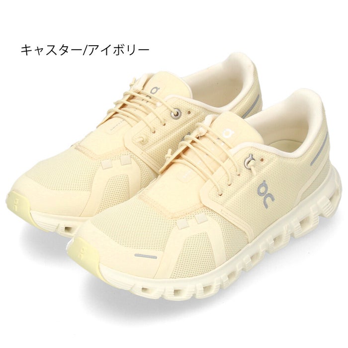 オン On Cloud 6 クラウド6 レディース スニーカー シューズ スリッポン 黒 白 パール ホワイト ブラック 超軽量