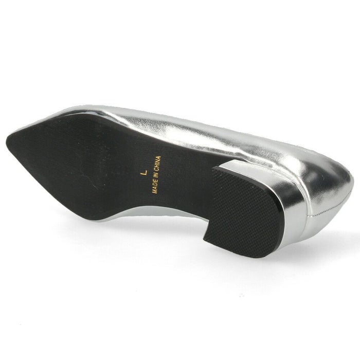 パンプス レディース 靴 ポインテッドトゥ エレガント スリットデザイン 深めカット パレード Parade 51101 ﾌﾞﾗｯｸ ｱｲﾎﾞﾘｰ ｼﾙﾊﾞｰ