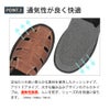 メンズ サンダル かかと付き 履きやすい ハンズフリー 靴 グルカサンダル ブラック ブラウン グレー おしゃれ 合皮 メッシュ 通気性 軽量 パレード Parade 70603 70612 70613