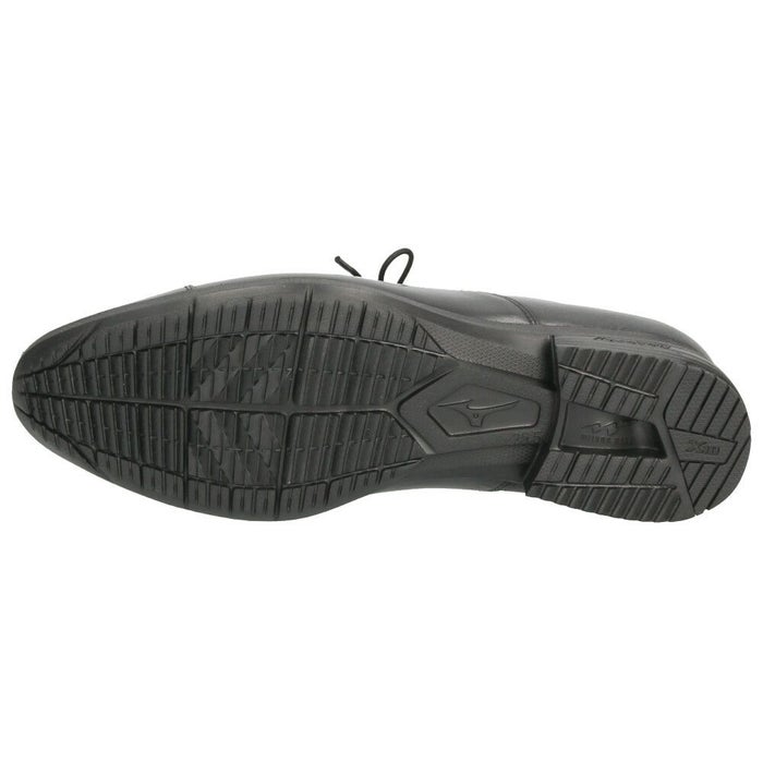 ミズノ ビジネスシューズ メンズ 革靴 ストレートチップ プレーントゥ スリッポン 本革 黒 MIZUNO エクスライト ST3 PT2 SO B1GM 250009 250109 250209 ブラック